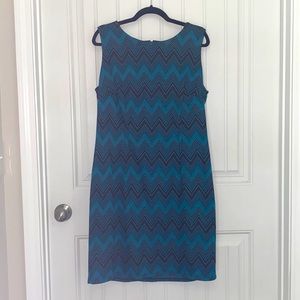 Nine West Chevron Pattern Dress